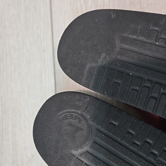 Mephisto Women's Red Leather Strappy Platform  Sandals Shoes Sz 38/8 - Picture 12 of 13